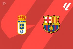 巴薩vs皇家奧維耶多首發：奧爾莫、拉什福德出戰，萊萬替補