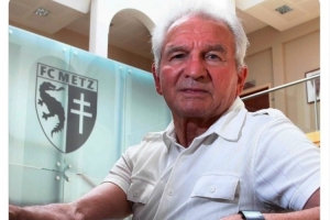 梅斯前主帥馬塞爾-胡森逝世，俱樂部官方社交媒體發文悼念。