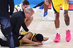 哈利伯頓：科比跟腱斷裂后仍能步行離場，他的確令人難以置信。