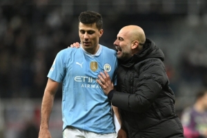 瓜迪奧拉談羅德里：經醫生診斷，他需數月時間方能恢復至最佳狀態。