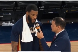 9中6高效砍下21分！薩迪克-貝談傷愈復出：感謝上帝，這是一份恩賜。