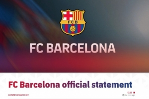 巴薩官方宣布：原定于諾坎普舉行的西甲第9輪對赫羅納的比賽，將改至蒙錐克球場進行，球隊推遲回歸諾坎普。