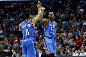 杜蘭特回應與威少重聚傳聞：威少是傳奇，理應繼續征戰NBA。