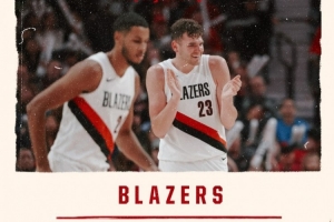 雨露均沾！開拓者官方曬贏球海報 克林根&克里斯-穆雷登上封面