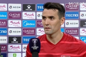 周定洋：盡管早早失球，但我們從未放棄，亞冠聯賽對我們而言是寶貴的學習機會。