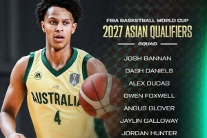 澳大利亞男籃公布世預賽12人名單：希基等6名亞洲杯冠軍成員在列