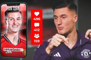 舍什科表示，為曼聯效力是許多球員夢寐以求的機會，而在足球之外，他喜歡冥想和打籃球。