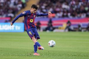 佩德里因紅牌停賽，這是弗里克上任以來他第二次缺席比賽。