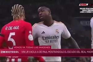 維尼修斯：我為皇馬效力，你是誰？ 德保羅：我是世界冠軍