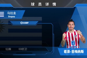 球員集錦：烏拉圭后防鐵閘吉梅內斯！拼搶生猛&防守穩健