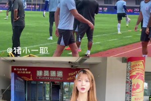 申花賽前踩場，路易斯復出在即?球場驚現“小學生打架”事件