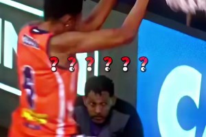 身高1米8的女生扣得如此輕松，這彈跳力絕不一般！