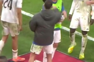 國家德比獲勝！巴爾韋德和馬斯坦托諾差點打起來了