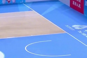 場上5人，替補席沒人，全員熱身，這就是全運會！